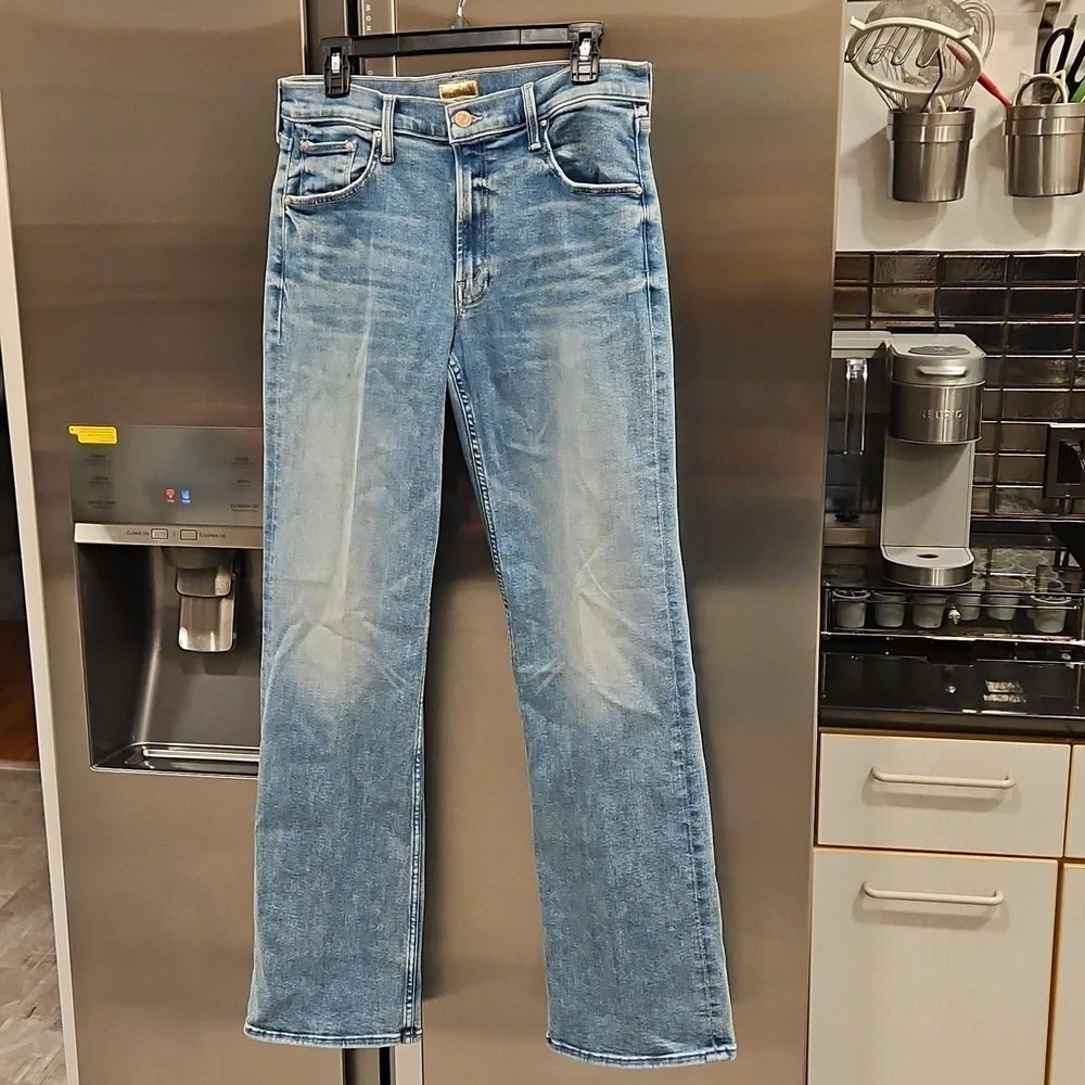 💕MOTHER💕 The Bookie Sneak Jeans ~ Eye Of The Tiger 29 NWOT - Picture 12 of 16